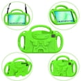 thumbnail image 5 of BMOUO Kids Case for Samsung Galaxy Tab A11 8.7 Inch 2025 / A9 8.7" 2023 / A7 Lite 8.7” 2021, with Shoulder Strap Lightweight, Shockproof Handle Stand Protective Cover, Green, 5 of 7