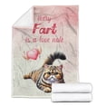 thumbnail image 2 of Every Fart is Love Note Exotic Shorthair Guilty Face Happy Valentine's Cozy Fleece Blanket Cat Lover Kitten Owner Gifts Warm Soft Throw Blanket - 01016, 2 of 5