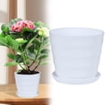 thumbnail image 5 of Reduced,BILIKEYU Plant Pots with Drainage Hole & Saucer, Indoor/Outdoor Garden Flower Pots for Windowsill, Gift for Plant Lovers, 5 of 5