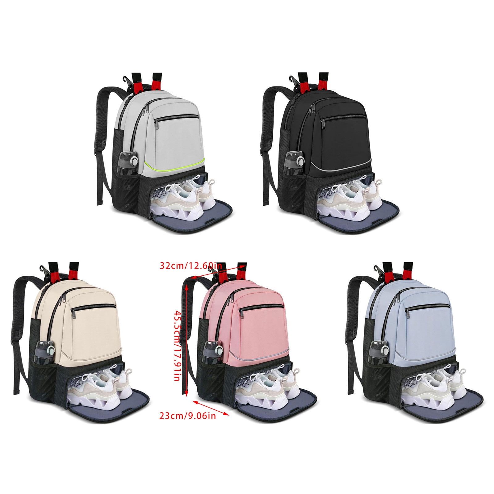 Professional Tennis Racket Bag Sports Badminton Tennis Backpack 2 Rackets Handbag for Women and Men Enduring