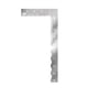 thumbnail image 4 of Regla con guía angular, fácil de manejar, de metal, portátil, para posicionamiento y como regla auxiliar. Diseño L, 4 of 8