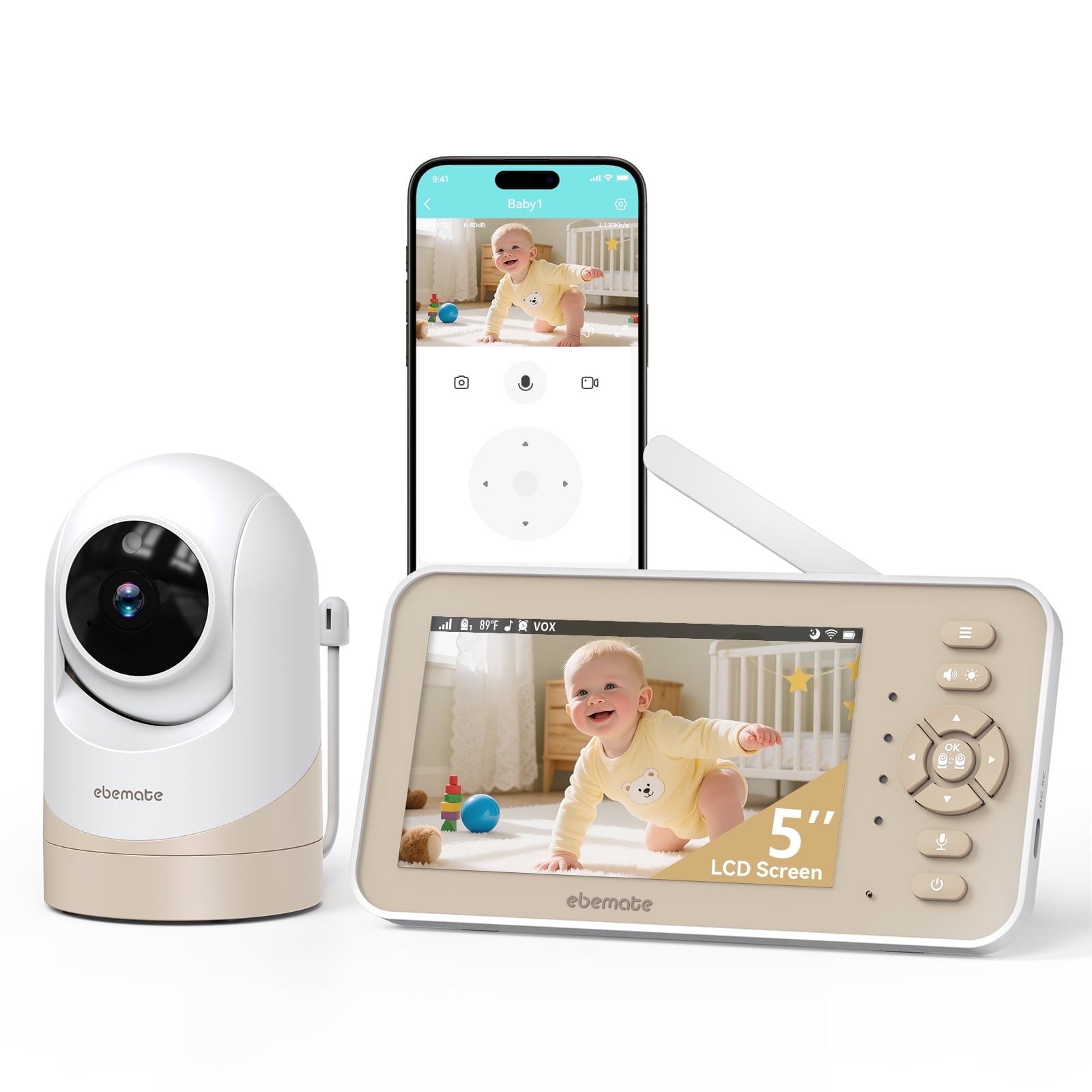 PHILIPS Avent Digital Baby Monitor With Camera And Martinique 4 thumbnail image