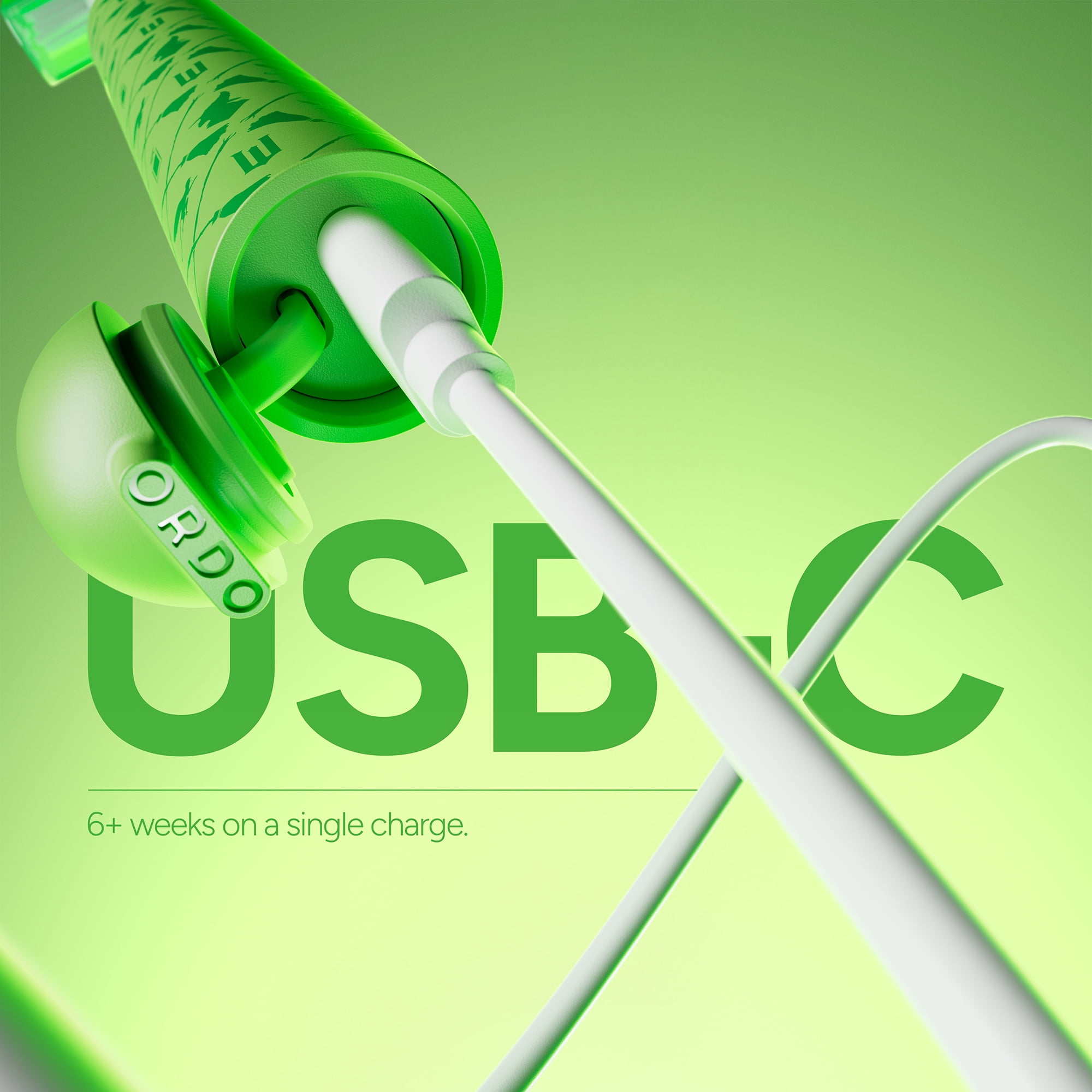 Ordo Sonic Edge Rechargeable Toothbrush - Wicked - Elphaba