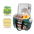 thumbnail image 2 of FORMRS Insulated Cooler Bag 24 Cans Capacity Soft Leakproof Lunch Box with Side Pockets, Cute Christmas Pattern, 2 of 7