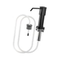 thumbnail image 3 of Dispensador de jabón con bomba integrada para dispensador de líquidos de encimera, accesorio de baño Negro, 3 of 9