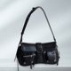 thumbnail image 4 of Bolso gótico para axila para mujer, Bolso Hobo Retro con correa ajustable, Bolso diario para mujer, 4 of 7