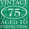 thumbnail image 3 of CafePress - 75Th Birthday Vintage Dark T Shirt - Men's Classic Graphic Cotton T-Shirt, 3 of 4