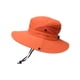 thumbnail image 2 of Qarigey Sombreros para el sol Niños Adultos Senderismo Sombrero de pescador Sombrero para viajes al aire libre Sombreros Naranja/Adulto, 2 of 6