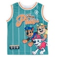 thumbnail image 3 of Paw Patrol Chase Marshall Rubble Little Boys Mesh Jersey Tank Top and Basketball Shorts Athletic Toddler to Little Kid, 3 of 5