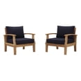 thumbnail image 2 of Modway Marina 2 Piece Outdoor Patio Teak Set, Multiple Colors, 2 of 4