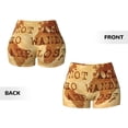 thumbnail image 5 of Vsdgher Not All Those Who Wander Are Lost2 print Workout Shorts for Women Seamless Soft Smooth Gym Yoga Scrunch Active Exercise Fitness Shorts, 5 of 8