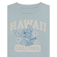 thumbnail image 2 of Disney Lilo & Stitch Girls Graphic Crewneck Fleece Sweatshirt, Size 4-16, 2 of 3