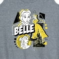 thumbnail image 3 of Disney Princess - Belle Pop  - Women's Racerback Tank Top, 3 of 5