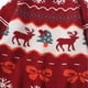 thumbnail image 4 of Suéter de punto con cuello redondo de jacquard con diseño de cervatillo navideño para mujer, jersey holgado retro de otoño e invierno, suéteres casuales de estilo holgado, 4 of 4