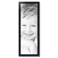 thumbnail image 2 of ArtToFrames 13" x 38" Black Engraved Edges Picture Frame, 13x38 inch Black Wood Poster Frame (WOM-4055), 2 of 8