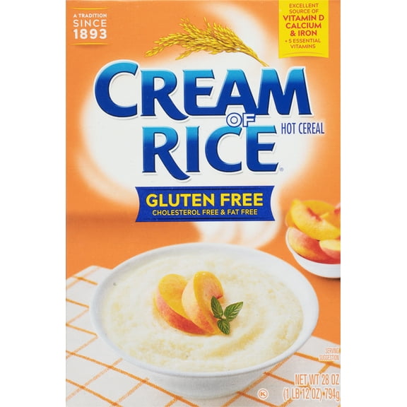 Cream Of Rice Gluten Free Hot Cereal 28 oz Pack Of 12