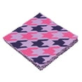 thumbnail image 5 of Soimoi Houndstooth Print&nbsp;Precut 5-inch Cotton&nbsp;Fabric&nbsp;Quilting&nbsp;Squares&nbsp;Charm Pack DIY Patchwork Sewing Craft- Purple, Pink, Black, 5 of 7
