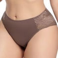 thumbnail image 2 of Bragas de mujer Ropa interior sin costuras de encaje sexy Calzoncillos transpirables de cintura media para niñas Lady, XXL Inevent AP001139-01B, 2 of 7