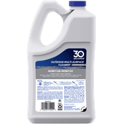 30 SECONDS Outdoor Multi-Surface Cleaner Concentrate - Cleans Stains from Mildew, Mold & Algae, 1G