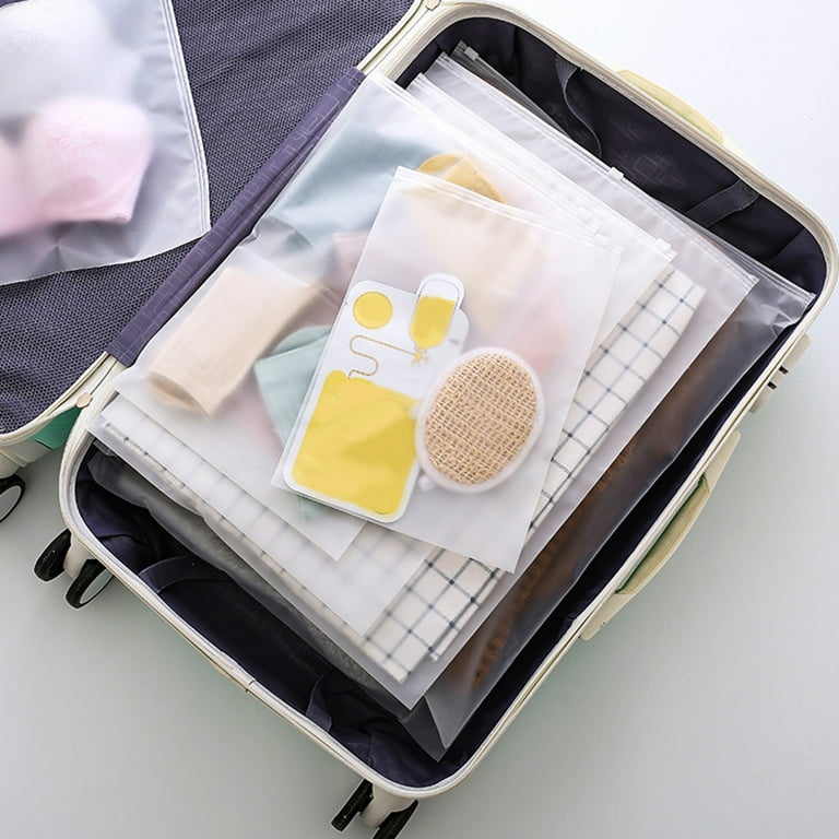 5Pcs Set Waterproof Travel Storage Bags Clothes Packing Carrying Bag Luggage  Organizer Storage Bag