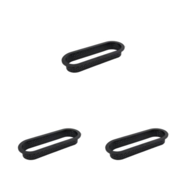Moyic Molde para Tartas, Mousse, círculo, anillo perforado, herramienta de decoración, galleta, postre, pastelería, resistente al calor, Type1 NO1
