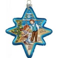 thumbnail image 2 of GDeBrekht 755-002 Nutcracker North Star Glass Ornament, 2 of 2