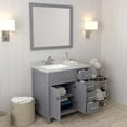 thumbnail image 2 of Caroline Parkway 36" Single Bath Vanity in Gray with White Marble Top and Square Sink, 2 of 5
