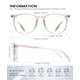 thumbnail image 4 of Gafas de luz azul ANYLUV para mujer y hombre, UV400, antifatiga visual, 4 of 7