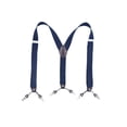 thumbnail image 4 of WHAMVOX 1Ensemble Bretelles Réglables 6 Clips Polyester pour Hommes Jeans Usage Quotidien 3.5x49x1in, 4 of 8
