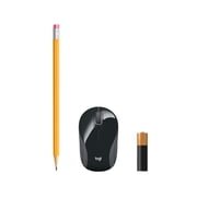 Logitech M187 Wireless Mini Mouse, Black