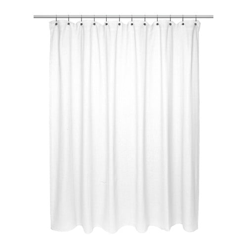 Cotton Chevron Weave Shower Curtain, Standard Size Shower Curtain