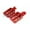 Red, variant on CNC RACING FOOTPEGS FOOT PEGS PIT BIKE XR50 CRF50 FP10B