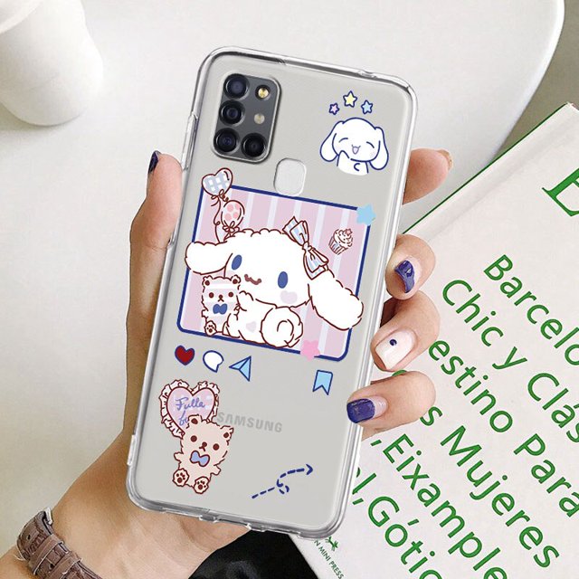 Funda de Hello Kitty Sanrio Kuromi para Samsung Galaxy A32, A21s, A03, A04, A01, A72, A52, A22, A30, A10, A51, A71, A02, A02s, A50, A70, A12 Fivean unisex
