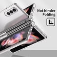 thumbnail image 4 of Feishell for Samsung Galaxy Z Fold3 Case with S Pen Holder,Shockproof Hinge Protection Built-in Screen Protector Full Body Protective Anti-slip Matte Slim Phone Cover,Clear, 4 of 7