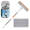 thumbnail image 2 of MOQIN Cleaning Kit and Window Washing Kit - 2 In 1 Window Cleaning Kit Window Squeegee Cleaner Extendable Window Cleaner Tool Telescopic Window Cleaning Equipment, 2 of 9