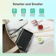 Label Maker Machine with Tape, P21 Bluetooth Label Printer, compact printer with multiple templates for easy office and home organization,
