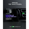 thumbnail image 3 of wegear 100W USB C Charger 3-Port GaN Adapter Fast Wall Charger Foldable and Compact for MacBook,Laptops,iPad,iPhone Series,Samsung and More, 3 of 11