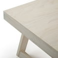 thumbnail image 4 of Classic Rectangular Coffee Table (48in x 24in / 1220mm x 610mm), White Sand Wirebrush, 4 of 6