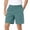 AB64 Light Green, variant on Mens Athletic Shorts Solid Color Elastic Waist Straight Leg Shorty Breathable Comfort Mens Casual Daily Board Shorts Black Size L