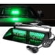 thumbnail image 2 of Green 16 LED High Intensity LED Strobe Lights, 9 Flashing Modes Law Enforcement Emergency Hazard Warning Vehicle Safety Lights for Interior, 2 of 5