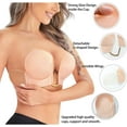 thumbnail image 3 of Soutien-gorge Adhésif Sans Bretelles Rehausseur Invisible pour Robe Dos Nu, 3 of 5