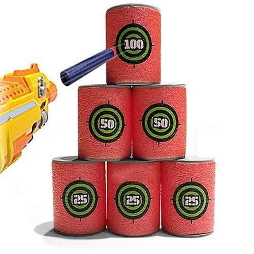NEW For NERF N-Strike Blaster Dart Shoot soft bullet Foam gun target Kids Toy
