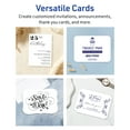 Avery Printable Rectangle Cards, 5