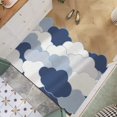 thumbnail image 1 of YAOMOBB Tapis de Porte Lavable Imprimé Nuage Coloré Tapis d'Entrée Design Rafraîchissant pour Usage Intérieur et Extérieur, 1 of 6