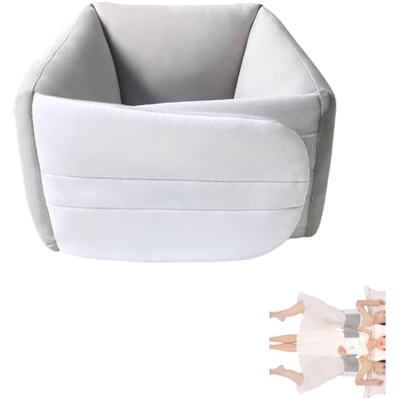 Lumbar Support Wrap Around Lumbar Cushion, Lumbars Support Pillow for Sleepings, Hollow Waist Protect to Lying Flat and Sideways, for Sleeping, Driving and Office Use