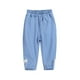 thumbnail image 1 of Odeerbi 1-6 Años Niña Primavera Verano Pantalón Vaquero Con Lazo Pantalón Vaquero Vaquero Suelto de Exterior Pantalón Vaquero Tobillero, 1 of 3