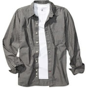 Angle View: No Boundaries - Men's Long-Sleeve Button-Down Shirt with Tee