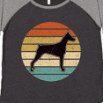 thumbnail image 4 of Inktastic Doberman Dog Retro Sunset Women's Plus Size T-Shirt, 4 of 5
