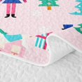 thumbnail image 5 of Manfei Xmas Winter Holiday Quilt Full,Cartoon Animals Full Bedspread Sets,3pcs,1 Coverlet and 2 Pillowcases, 5 of 7
