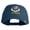 Navy, variant on 3 AF Third Air Force Veteran Embroidered Washed Solid Pigment Dyed Cotton Twill Brass Buckle Cap - Navy OSFM